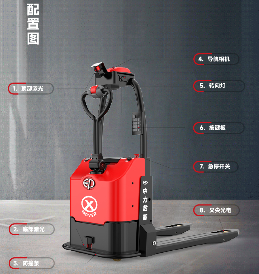 EXP15极简自动搬运车